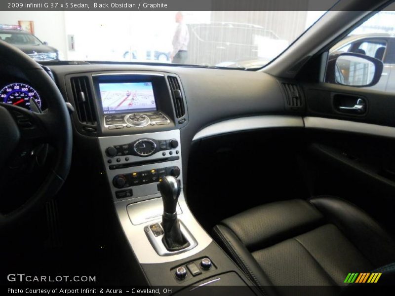 Black Obsidian / Graphite 2009 Infiniti G 37 x S Sedan