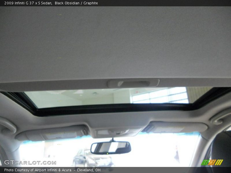 Black Obsidian / Graphite 2009 Infiniti G 37 x S Sedan