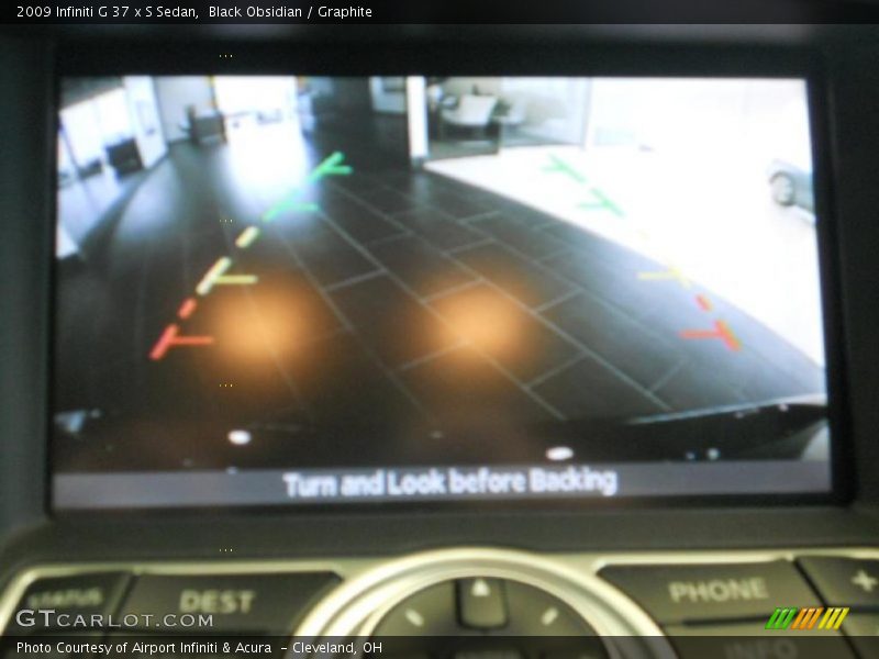Black Obsidian / Graphite 2009 Infiniti G 37 x S Sedan