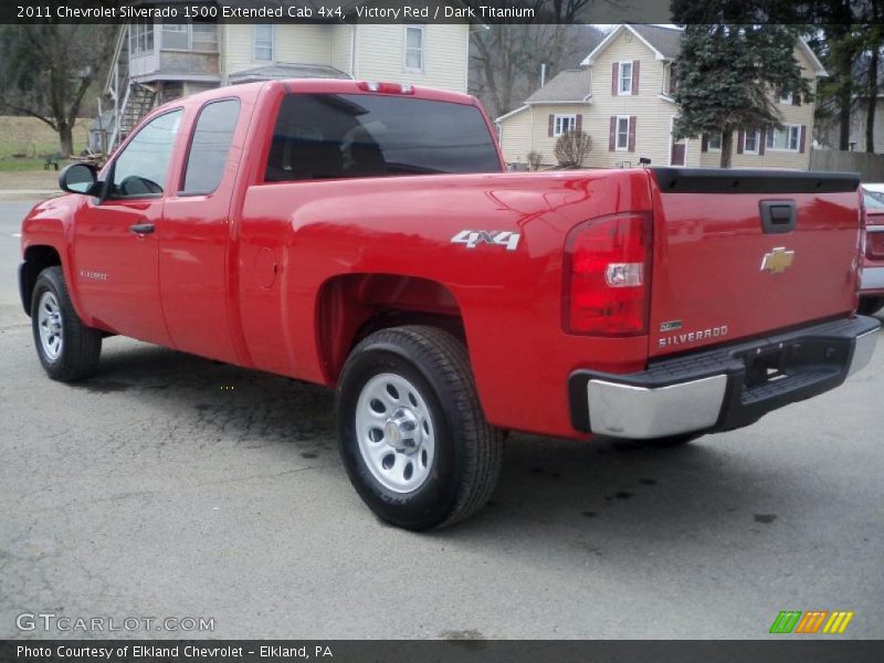  2011 Silverado 1500 Extended Cab 4x4 Victory Red