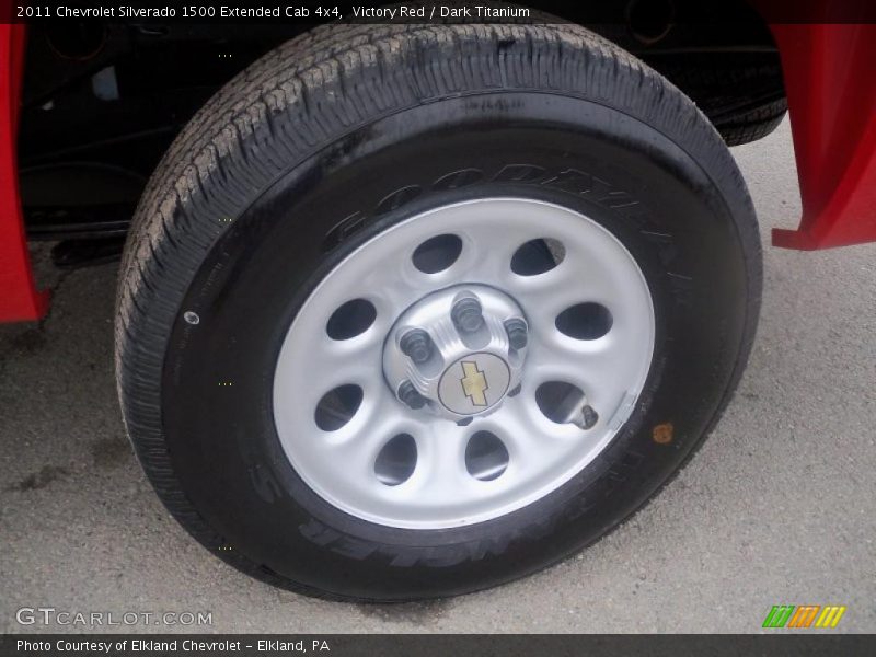  2011 Silverado 1500 Extended Cab 4x4 Wheel