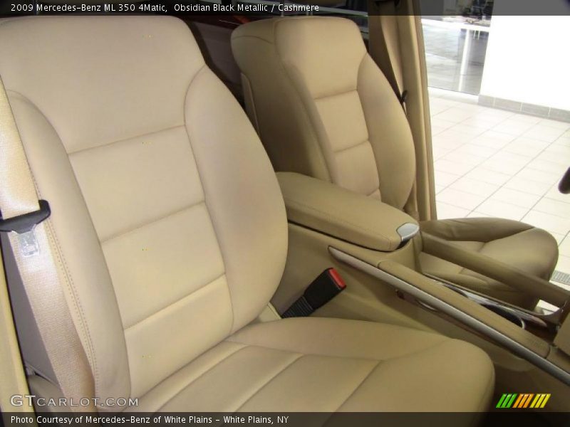 Obsidian Black Metallic / Cashmere 2009 Mercedes-Benz ML 350 4Matic