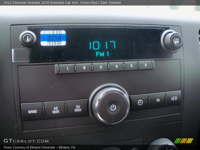 Controls of 2011 Silverado 1500 Extended Cab 4x4