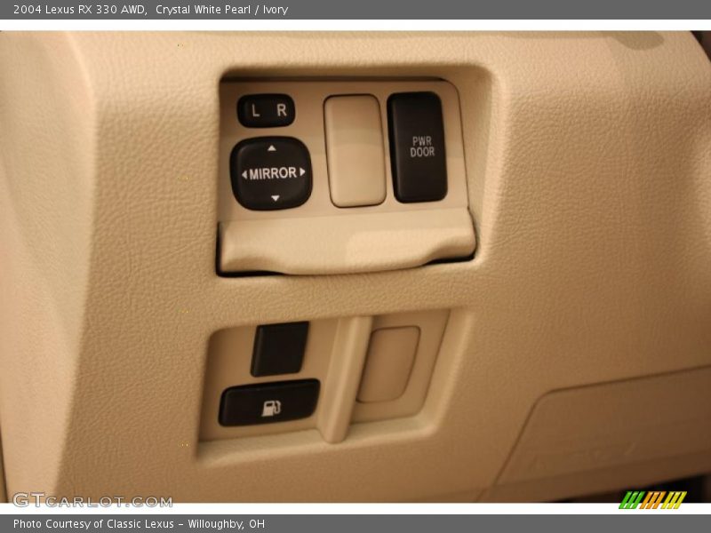 Crystal White Pearl / Ivory 2004 Lexus RX 330 AWD
