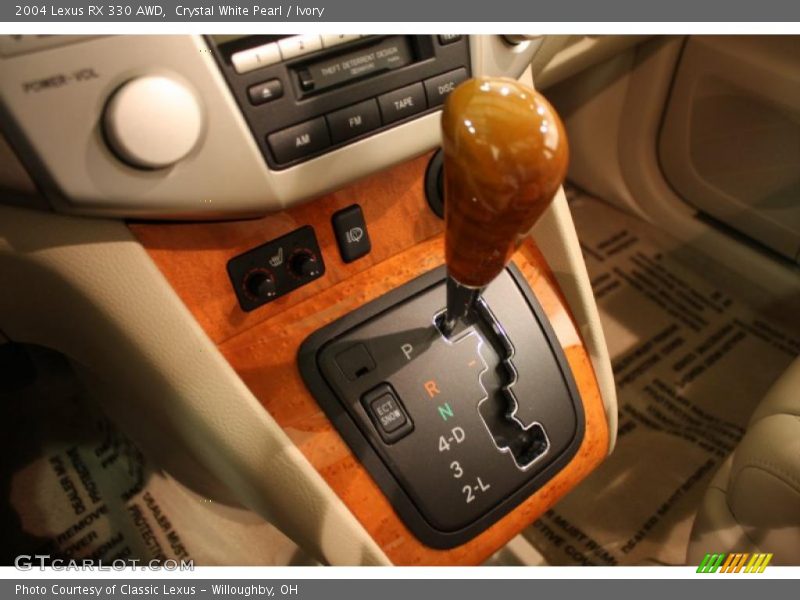 Crystal White Pearl / Ivory 2004 Lexus RX 330 AWD