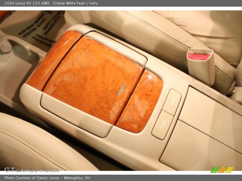 Crystal White Pearl / Ivory 2004 Lexus RX 330 AWD