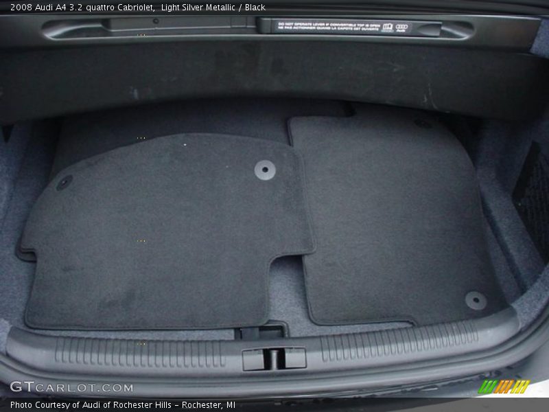  2008 A4 3.2 quattro Cabriolet Trunk