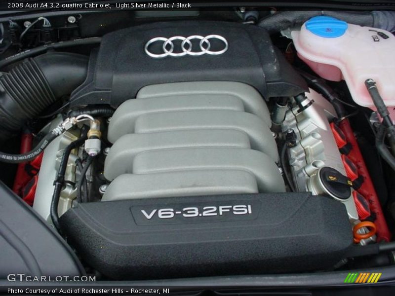  2008 A4 3.2 quattro Cabriolet Engine - 3.2 Liter FSI DOHC 24-Valve VVT V6