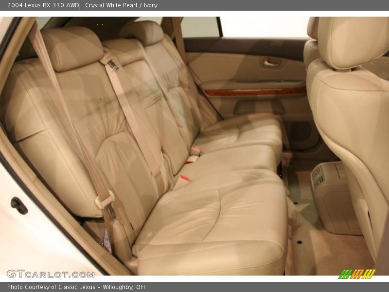 Crystal White Pearl / Ivory 2004 Lexus RX 330 AWD