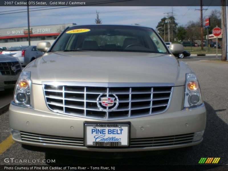 Gold Mist / Cashmere 2007 Cadillac DTS Sedan