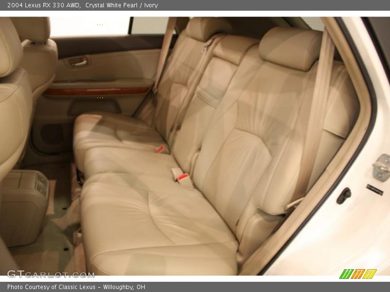 Crystal White Pearl / Ivory 2004 Lexus RX 330 AWD