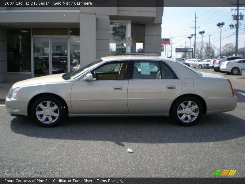 Gold Mist / Cashmere 2007 Cadillac DTS Sedan