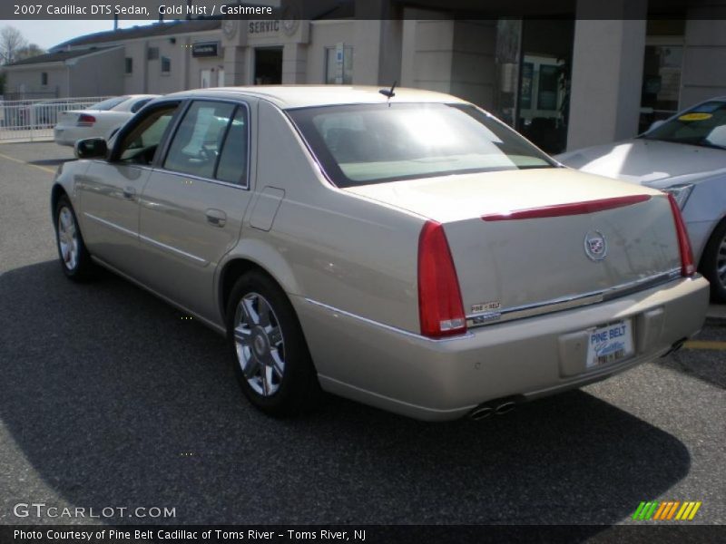 Gold Mist / Cashmere 2007 Cadillac DTS Sedan