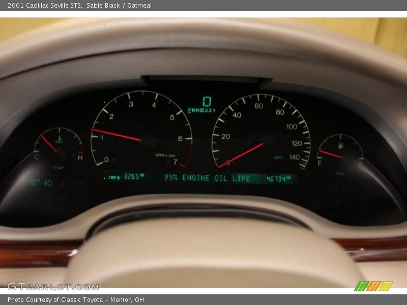  2001 Seville STS STS Gauges