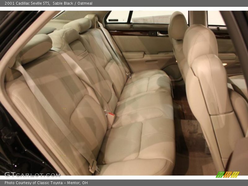 Sable Black / Oatmeal 2001 Cadillac Seville STS