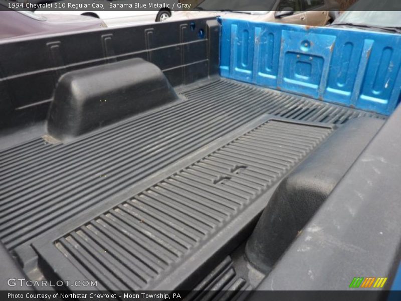 Bahama Blue Metallic / Gray 1994 Chevrolet S10 Regular Cab