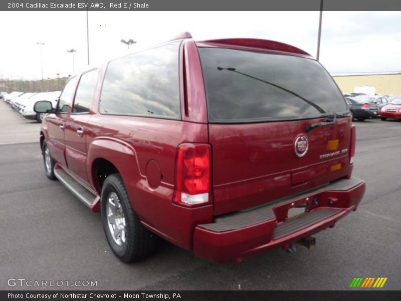 Red E / Shale 2004 Cadillac Escalade ESV AWD