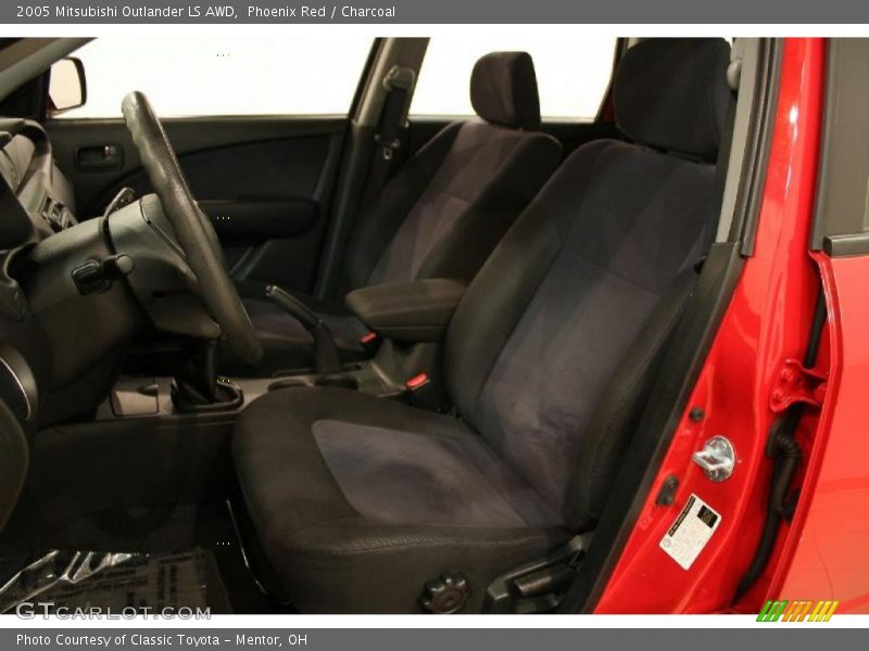 Phoenix Red / Charcoal 2005 Mitsubishi Outlander LS AWD