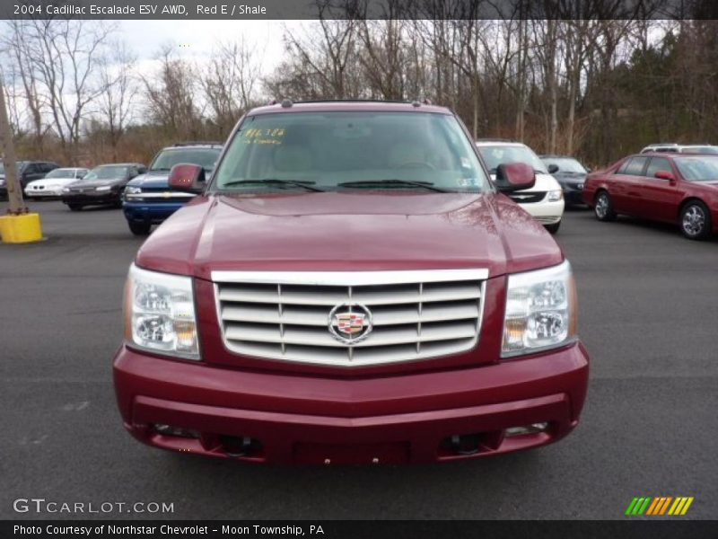 Red E / Shale 2004 Cadillac Escalade ESV AWD