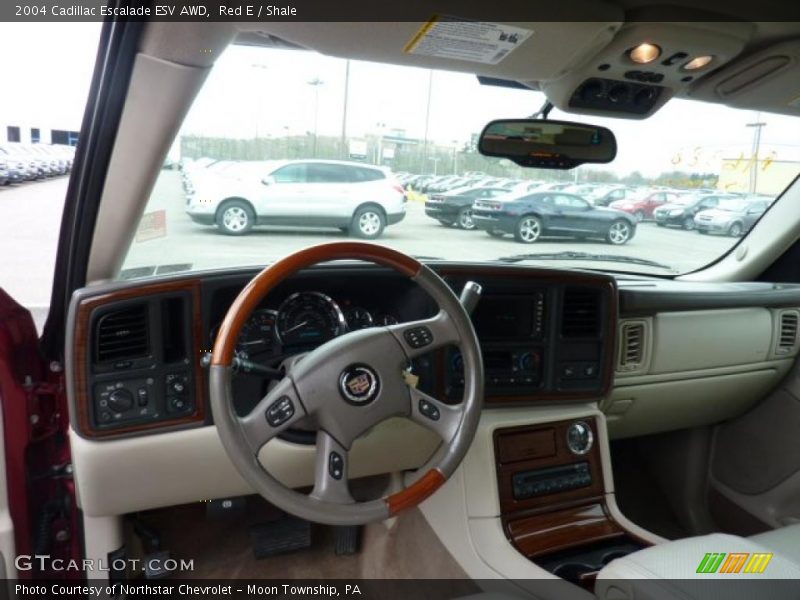 Red E / Shale 2004 Cadillac Escalade ESV AWD