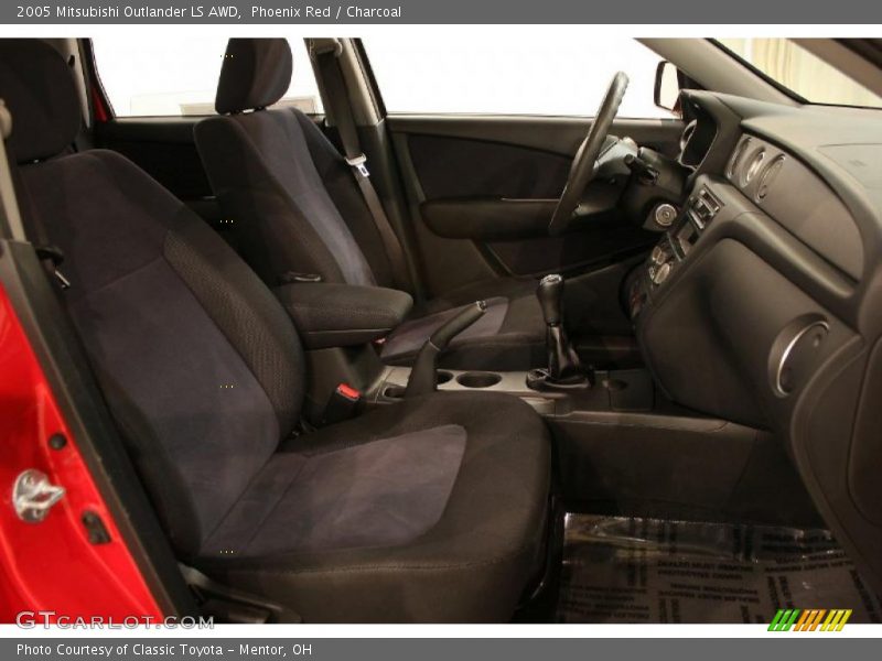 Phoenix Red / Charcoal 2005 Mitsubishi Outlander LS AWD