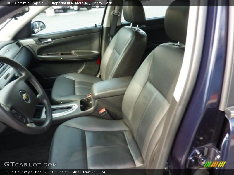 Imperial Blue Metallic / Ebony Black 2008 Chevrolet Impala LT