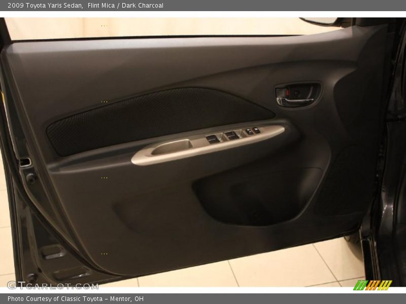 Flint Mica / Dark Charcoal 2009 Toyota Yaris Sedan