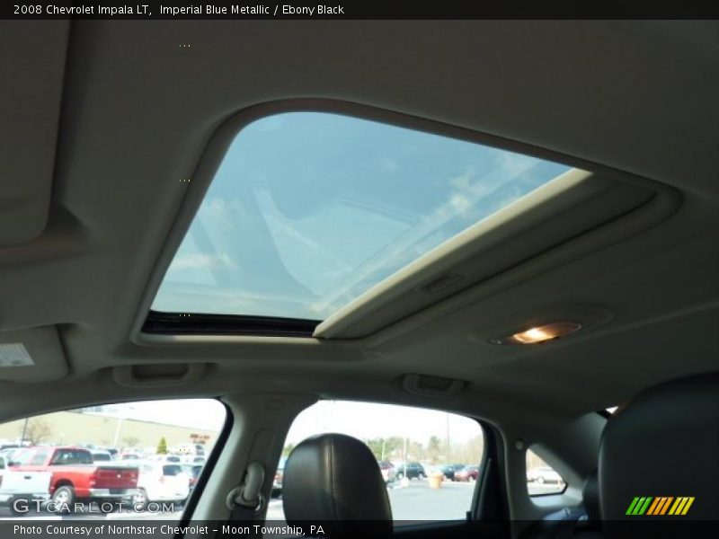 Imperial Blue Metallic / Ebony Black 2008 Chevrolet Impala LT