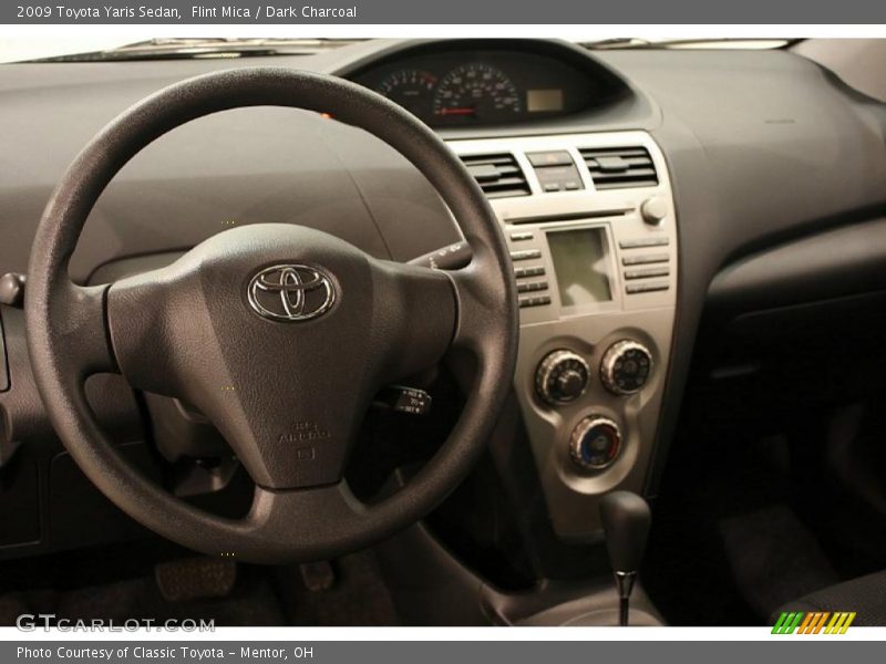 Flint Mica / Dark Charcoal 2009 Toyota Yaris Sedan