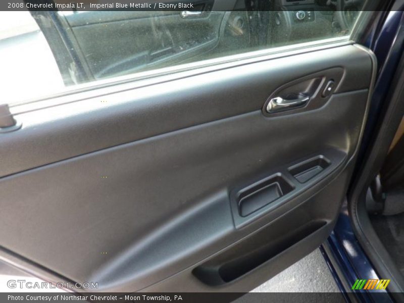 Imperial Blue Metallic / Ebony Black 2008 Chevrolet Impala LT