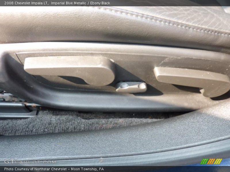 Imperial Blue Metallic / Ebony Black 2008 Chevrolet Impala LT