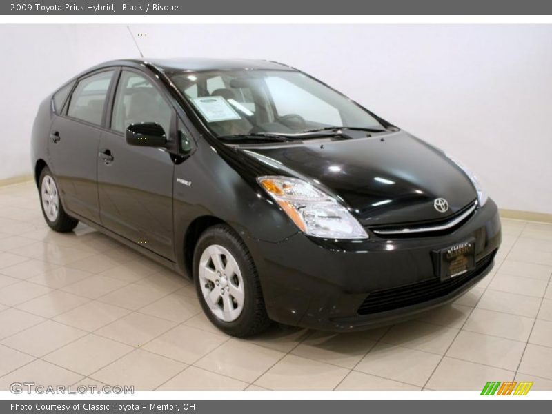 Black / Bisque 2009 Toyota Prius Hybrid