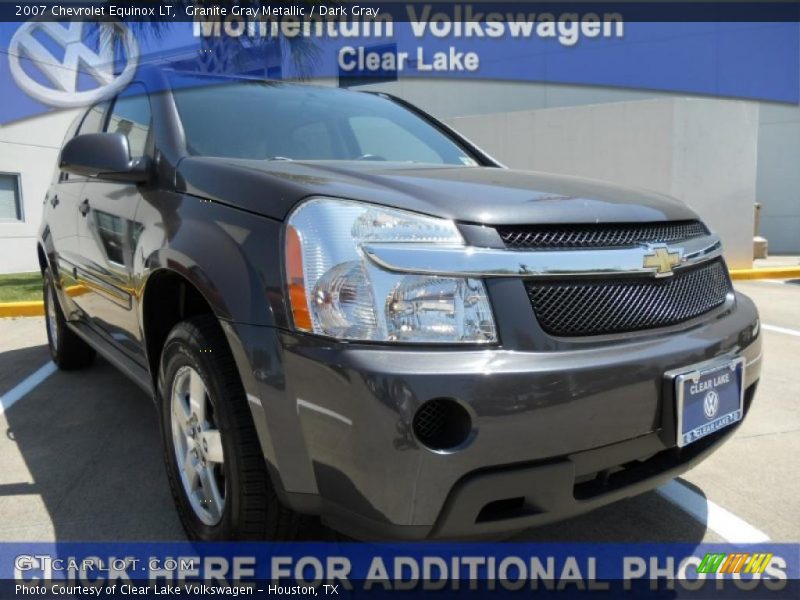 Granite Gray Metallic / Dark Gray 2007 Chevrolet Equinox LT