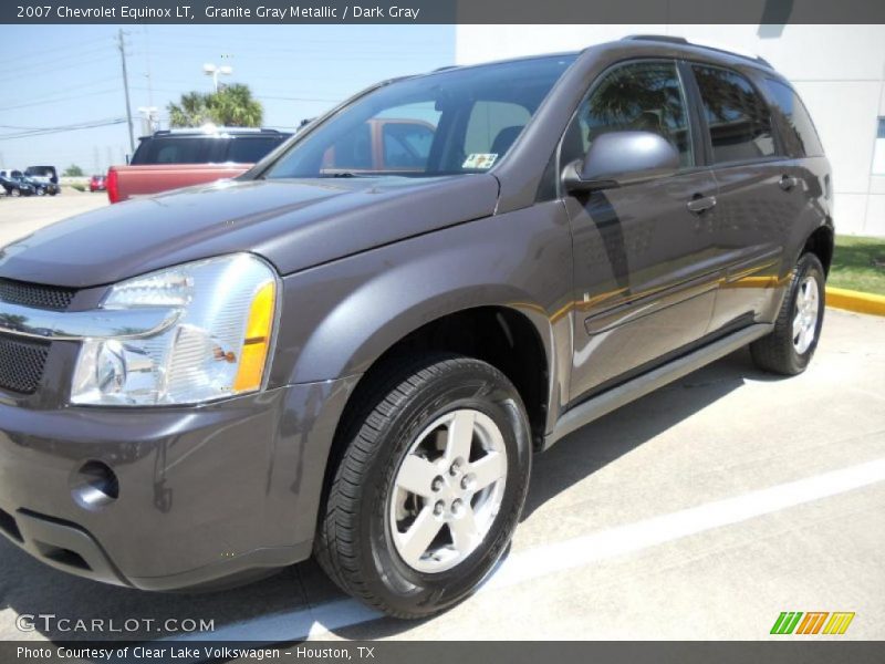 Granite Gray Metallic / Dark Gray 2007 Chevrolet Equinox LT