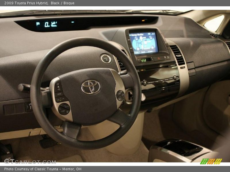 Black / Bisque 2009 Toyota Prius Hybrid