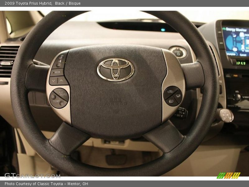 Black / Bisque 2009 Toyota Prius Hybrid