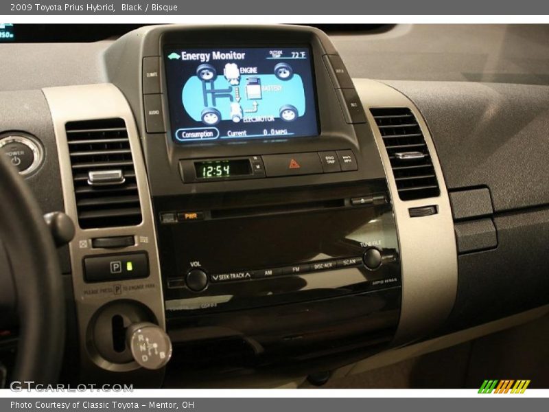 Black / Bisque 2009 Toyota Prius Hybrid