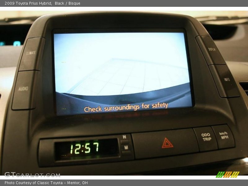 Black / Bisque 2009 Toyota Prius Hybrid