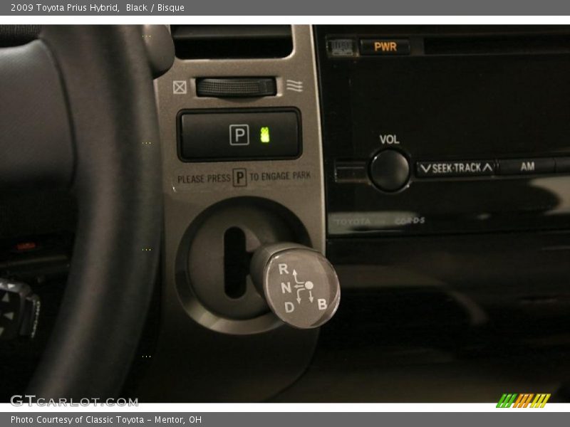 Black / Bisque 2009 Toyota Prius Hybrid