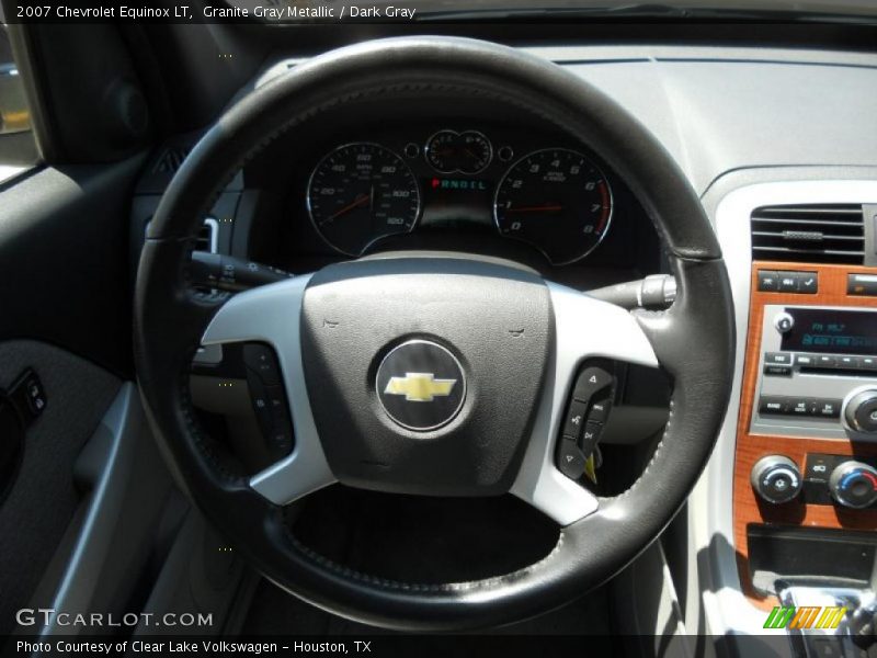 Granite Gray Metallic / Dark Gray 2007 Chevrolet Equinox LT