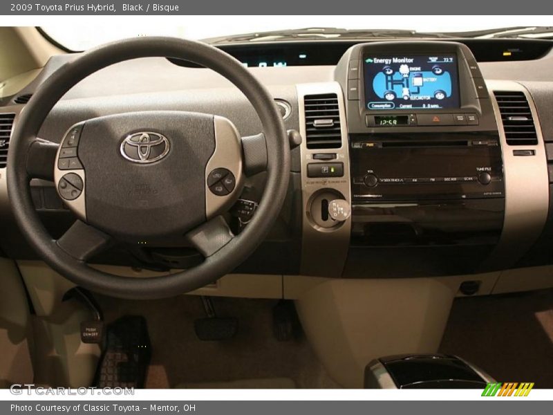 Black / Bisque 2009 Toyota Prius Hybrid