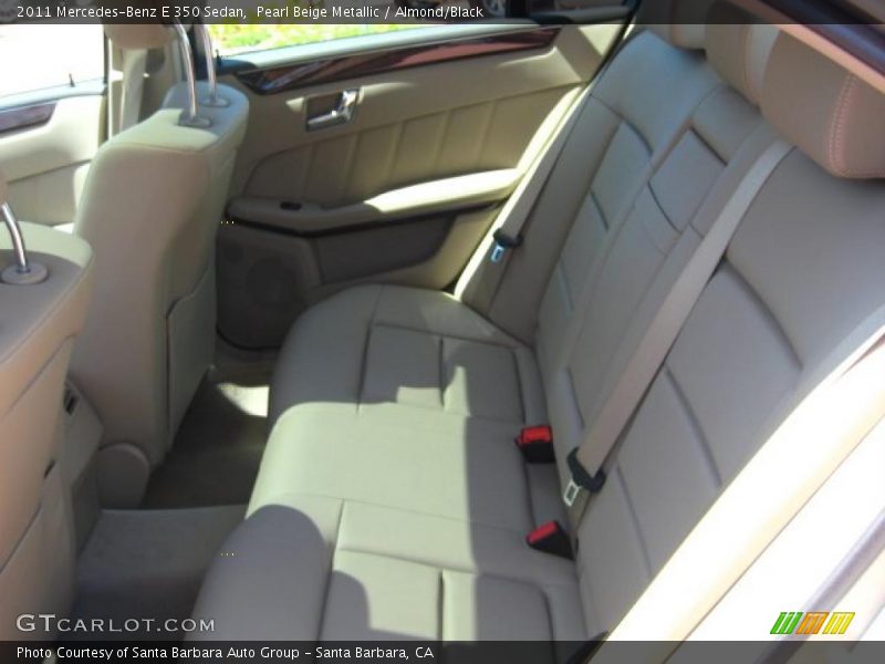 Pearl Beige Metallic / Almond/Black 2011 Mercedes-Benz E 350 Sedan