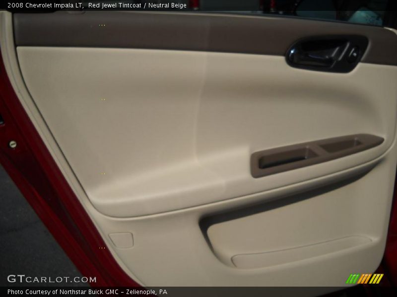 Red Jewel Tintcoat / Neutral Beige 2008 Chevrolet Impala LT