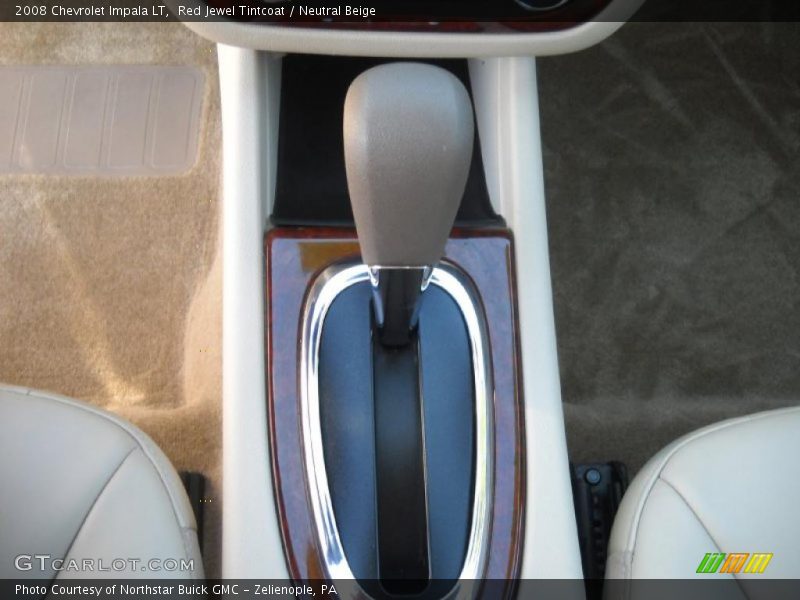 Red Jewel Tintcoat / Neutral Beige 2008 Chevrolet Impala LT