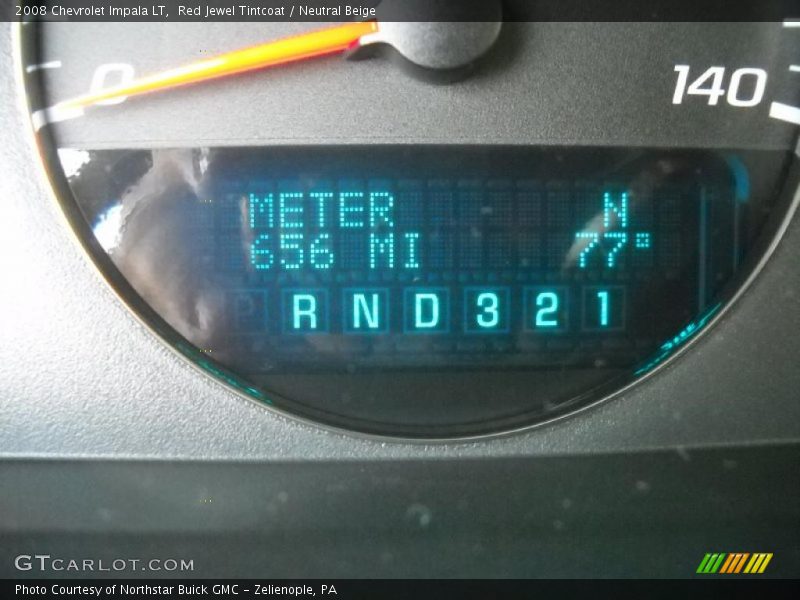 Red Jewel Tintcoat / Neutral Beige 2008 Chevrolet Impala LT