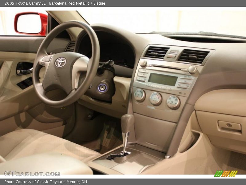 Barcelona Red Metallic / Bisque 2009 Toyota Camry LE