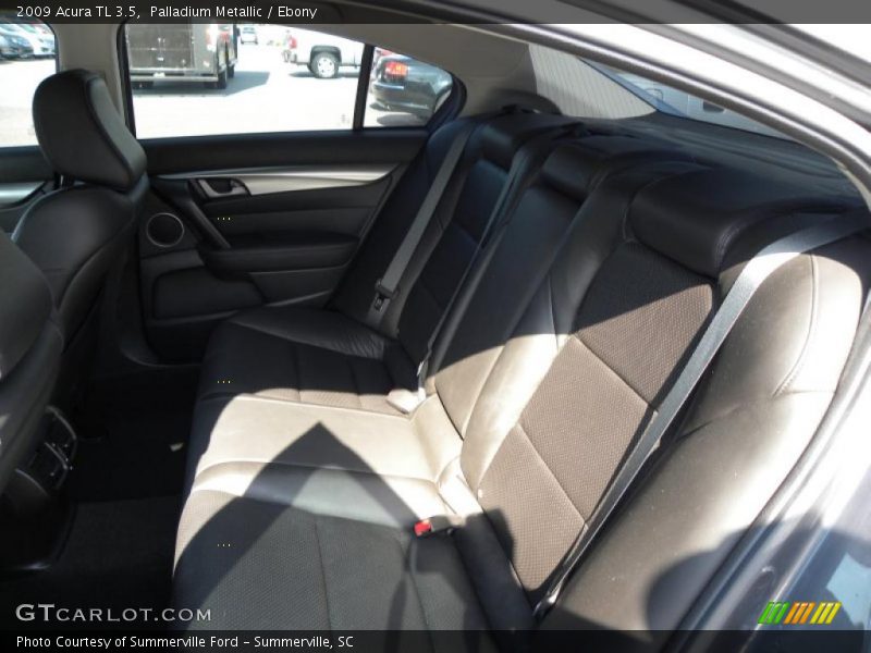 Palladium Metallic / Ebony 2009 Acura TL 3.5