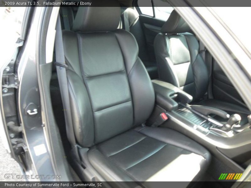 Palladium Metallic / Ebony 2009 Acura TL 3.5