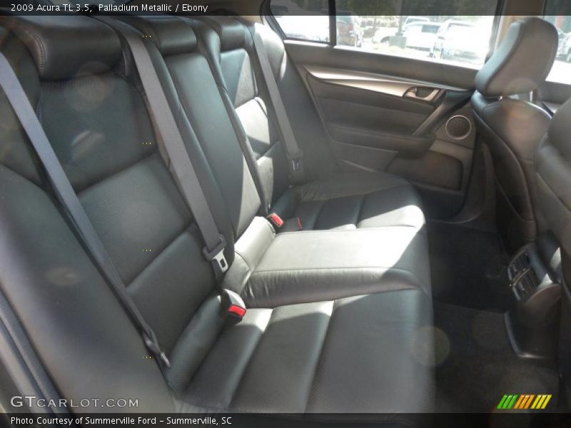 Palladium Metallic / Ebony 2009 Acura TL 3.5
