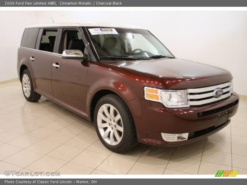 Cinnamon Metallic / Charcoal Black 2009 Ford Flex Limited AWD